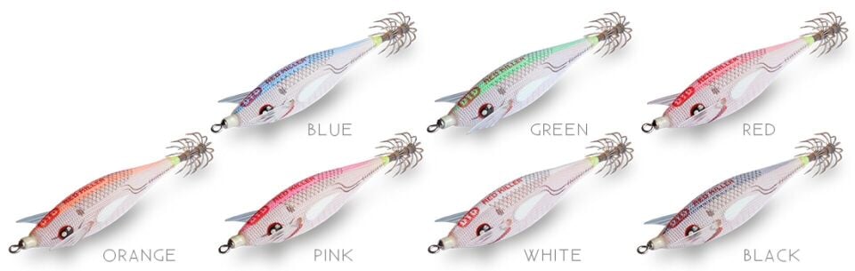 DTD Red Killer 2.5  7 cm 9.8 gr Kalamar Zokası Kırmızı Fosforlu