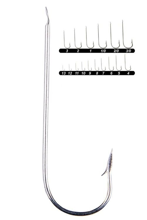 Youvella 1304 Uzun Düz Galvaniz Çapari İğnesi 100'lü Kutu