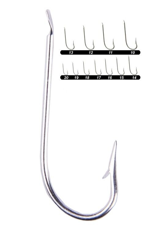 Youvella 1308 Uzun Çapraz Galvaniz Kalın Olta İğnesi 100'lü Kutu