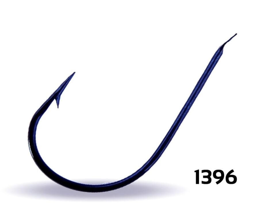 Youvella 1396 Kısa Çapraz Mavi Olta İğnesi 100'lü Kutu