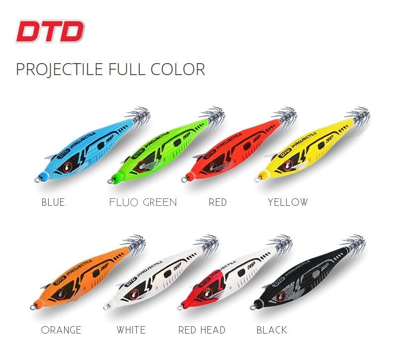 DTD Projectile Full Color 3.0  9 cm 17.9 gr Kalamar Zokası