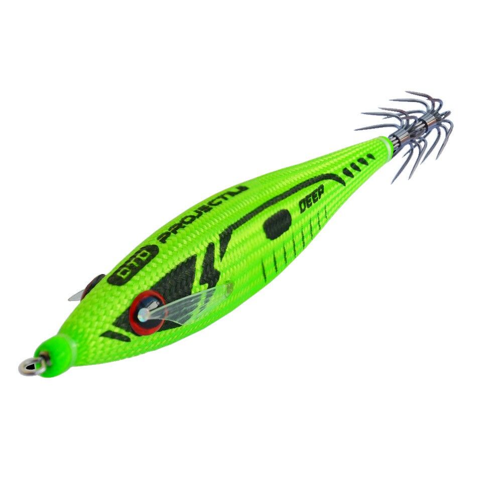 DTD Projectile Full Color 3.0  9 cm 17.9 gr Kalamar Zokası Fluo Green