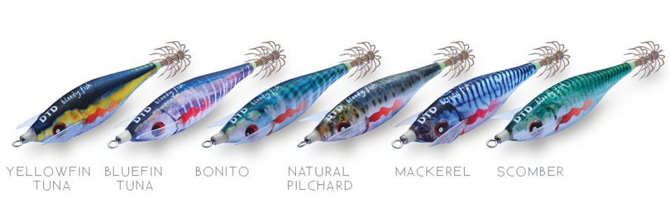 DTD Bloody Fish 2.5  7 cm 9.8 gr Kalamar Zokası