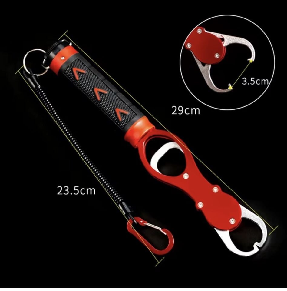 Metal Gripper Balık Tutucu Terazili 29 cm