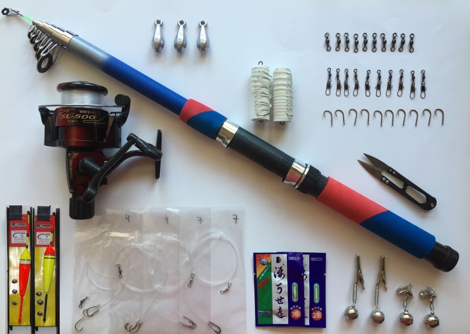 Genba 50 Parça 1. Kalite Olta Seti 3 Metre Kamış 50'lik Makine