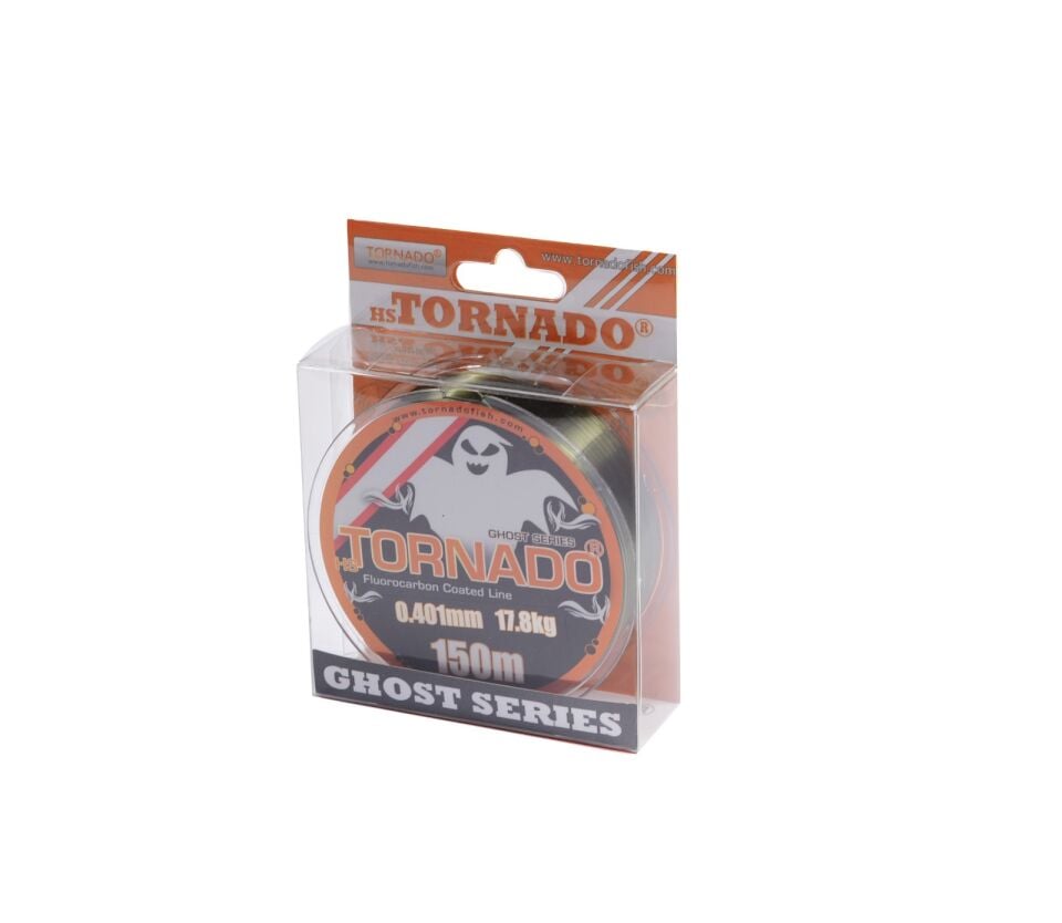 Tornado Ghost Hayalet Misina 150 mt Fluorocarbon Kaplama Yeşil