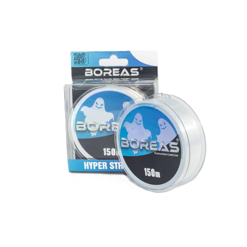 Tornado Boreas Hayalet Misina 150 mt Fluorocarbon Kaplama Şeffaf