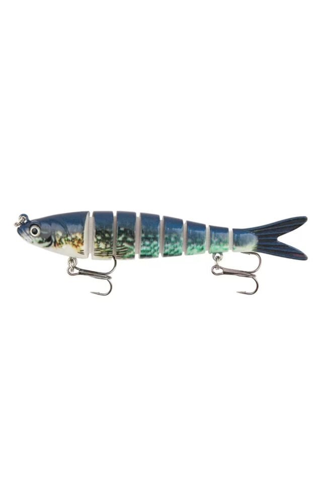 Sasa 8 Eklemli 3D Sahte Balık Model: 460 23 gr 13.5 cm Renk: 5