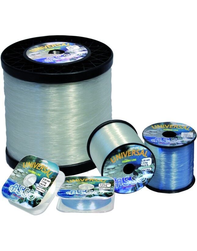 Asso Universal Monofilament Misina 1000 mt Ebruli Renk