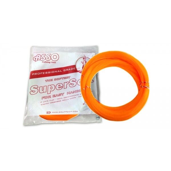 Asso Super Soft Çile Misina 1000 mt Monofilament Sarı