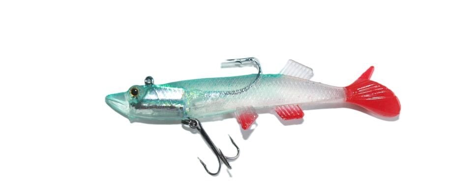 Genba Turna Silikon Yem Şeffaf-Yeşil 22.3 gr 12 cm Renk: 58