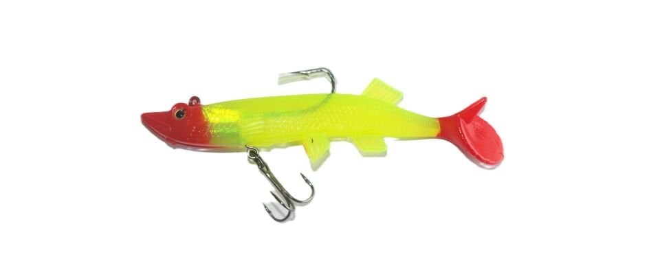 Genba Turna Silikon Yem Kırmızı Sarı 22.3 gr 12 cm Renk: 136