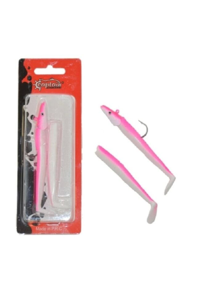 Captain 3071 Ultimate Sardine 12cm Levrek Silikonu 2'li Suni Yem Renk: 5