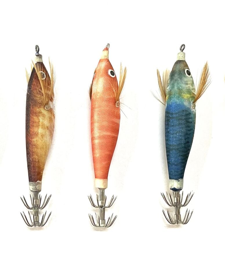 3'lü Set Sasa Toto Fosforlu Kalamar Zokası 7 cm 10 gr