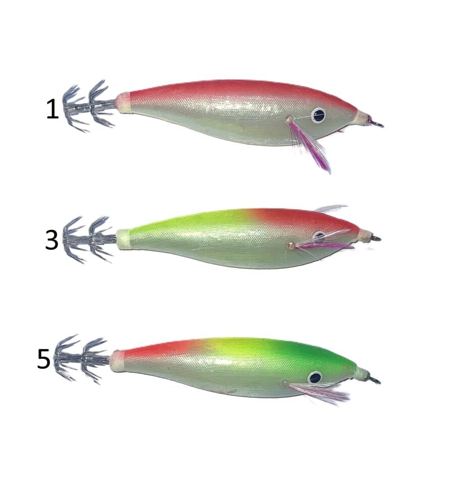 Sasa Parlak Kumaş Fosforlu Kalamar Zokası 9 cm 18 gr